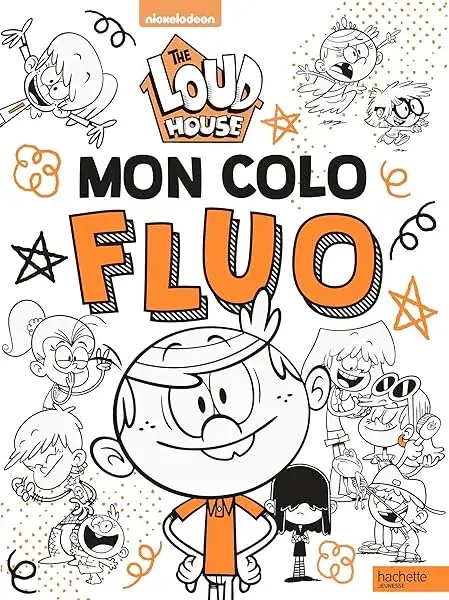 Couverture : Bienvenue chez les Loud: Mon colo fluo