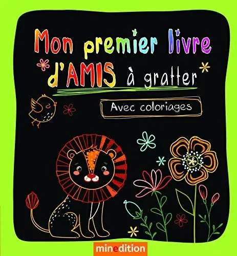 Couverture : Mon premier livre d'amis à gratter