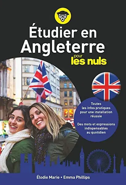 Couverture : Etudier en Angleterre pour les Nuls