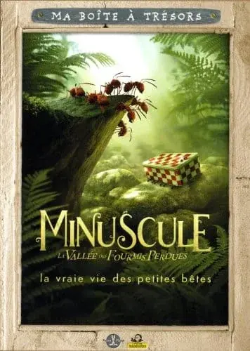 Couverture : Ma boîte à trésors: Minuscule. La vallée des fourmis perdues