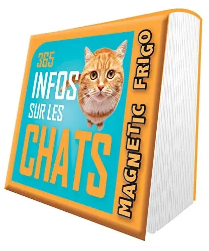 Couverture : Magnetic frigo 365 infos sur les chats 2021
