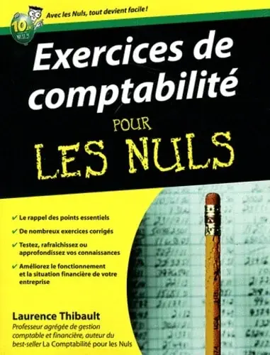 Couverture : Exercices de comptabilité pour les nuls
