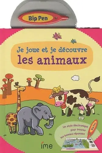 Couverture : Je joue et je découvre les animaux