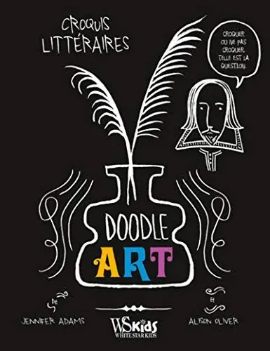 Couverture : DOODLE ART: Croquis littéraires