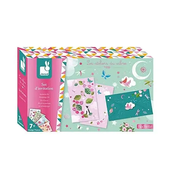 Couverture : Janod Kit Créatif-Set d'Invitation, J07808, Multicolore