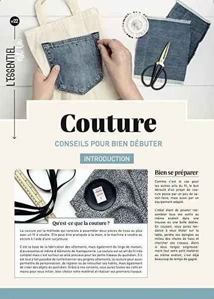 Couverture : Couture: Conseils pour bien débuter