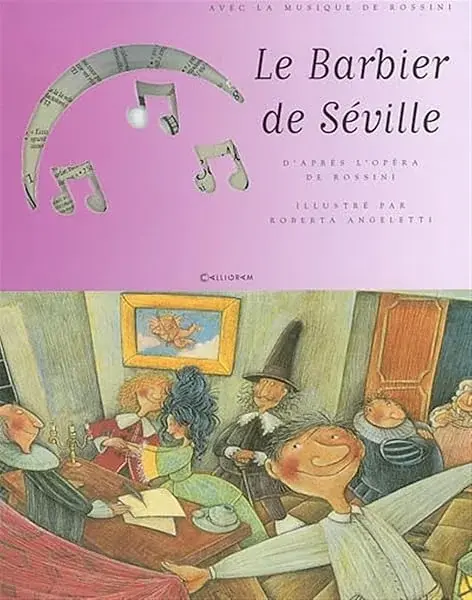 Couverture : Le Barbier de Séville (1 livre + 1 CD audio)