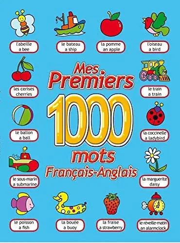 Couverture : Mes premiers 1000 mots / francais: anglais