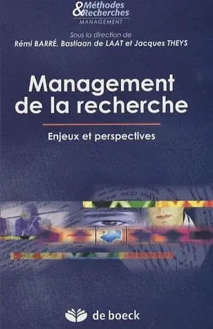 Couverture : Management de la recherche: Enjeux et perspectives