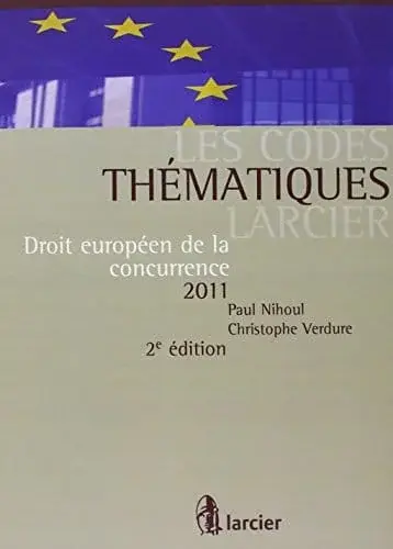Couverture : Droit européen de la concurrence