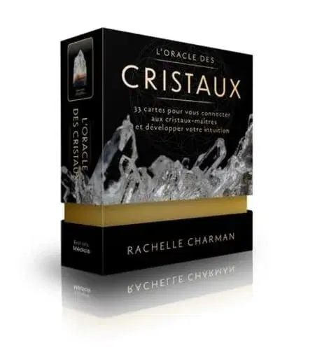 Couverture : L'oracle des cristaux: 33 cartes pour vous connecter aux cristaux-maîtres et développer votre intui