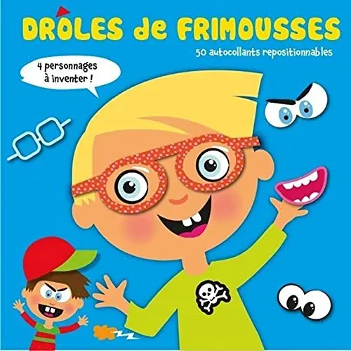 Couverture : Drôles de Frimousses: Garçon
