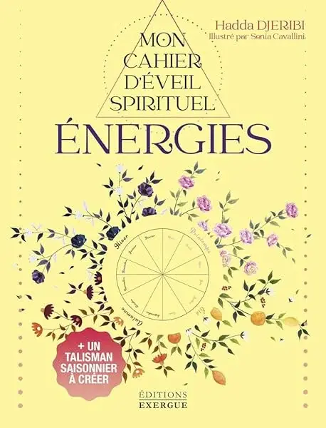 Couverture : Mon Cahier d'éveil spirituel: Énergies