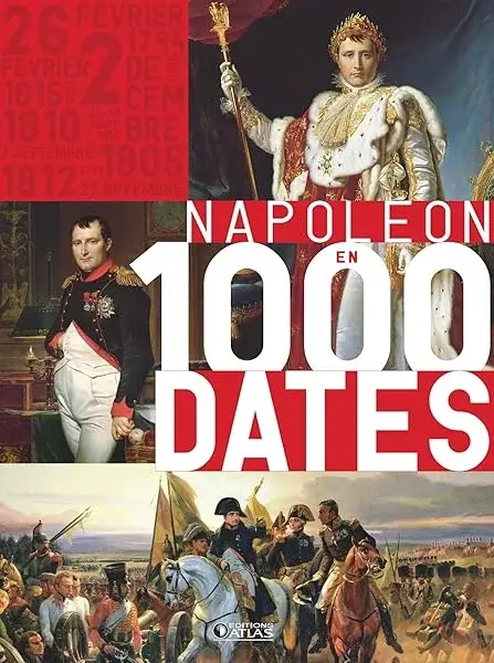 Couverture : Napoléon en 1000 dates