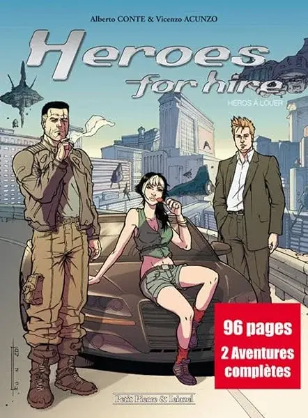 Couverture : Heroes for hire