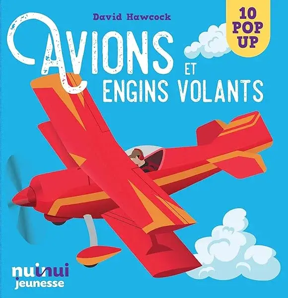 Couverture : Saisissants Pop-up: Avions et engins volantes