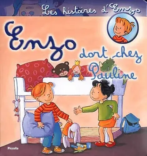 Couverture : Enzo dort chez Pauline