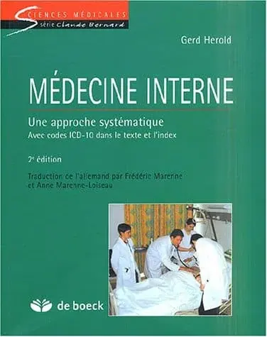 Couverture : Médecine interne: une approche systématique avec codes ICD-10 dans le texte et l’index