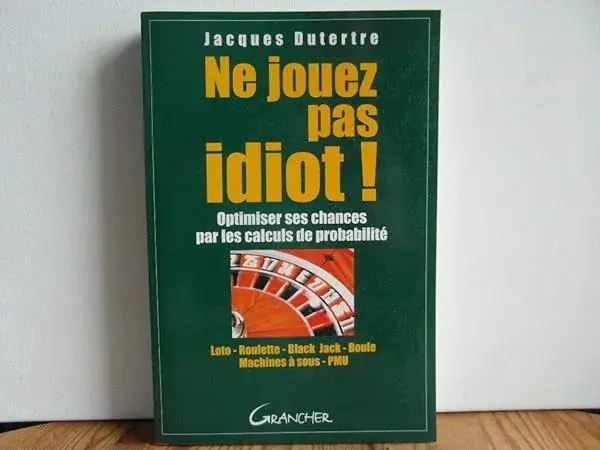 Couverture : Ne jouez pas idiot !