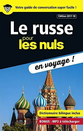 Couverture : Le russe pour les Nuls en voyage, édition 2017-18