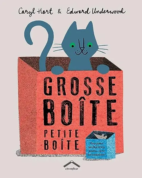 Couverture : Grosse boite petite boite: Pour jouer au chat et à la souris avec les contraires !