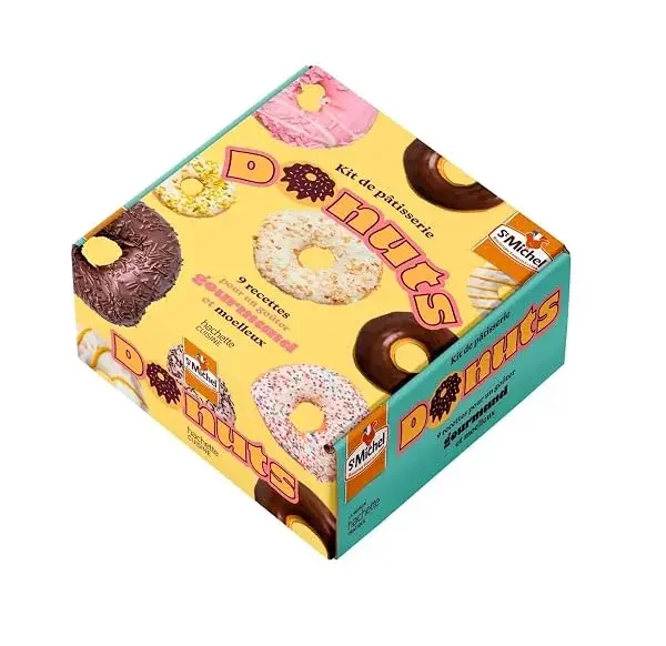 Couverture : Kit de pâtisserie Donuts: 9 recettes pour un goûter gourmand et moelleux