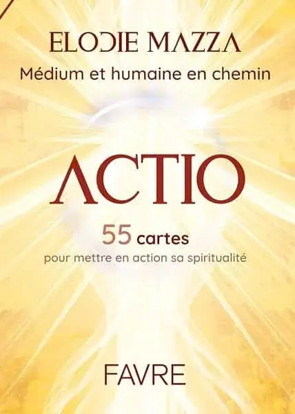 Couverture : Actio: 55 cartes pour mettre en action sa spiritualité