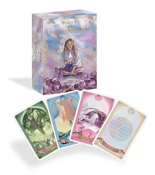 Couverture : L'Oracle de la lumière intérieure (jeu de cartes divinatoires)