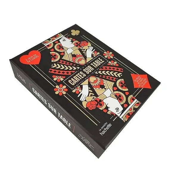 Couverture : Coffret Jouez cartes sur table: Coffret multi-jeux de cartes