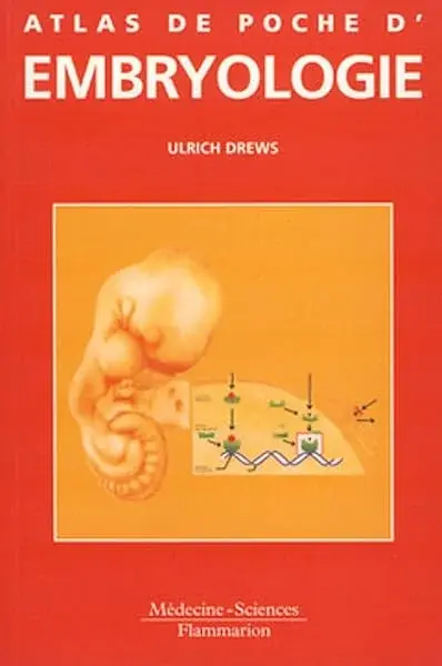 Couverture : Atlas de poche d'embryologie
