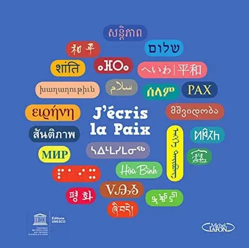 Couverture : J'écris la paix