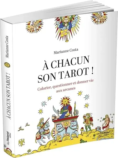 Couverture : A chacun son tarot !: Colorier, questionner et donner vie aux arcanes