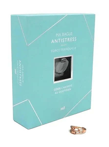 Couverture : Ma bague antistress: Force tranquille (coffret): Un bijou ajustable, discret et élégant et un livre pour gérer l'anxiété au quotidien