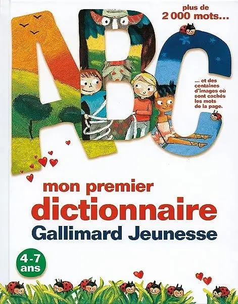 Couverture : Mon premier dictionnaire Gallimard Jeunesse