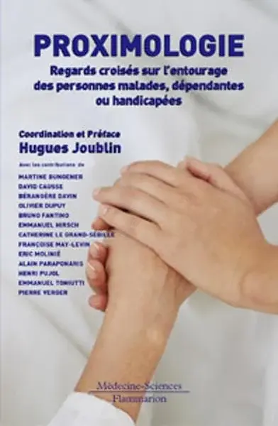Couverture : Proximologie : Regards croisés sur l'entourage des personnes malades, dépendantes ou handicapées