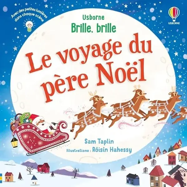 Couverture : Brille, brille: Le voyage du père Noël: dès 1 an