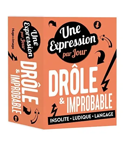 Couverture : Une Expression par jour Drôle & improbable 2019
