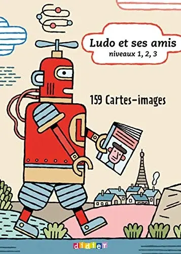 Couverture : Ludo et ses amis 1: flashcards: 159 cartes images