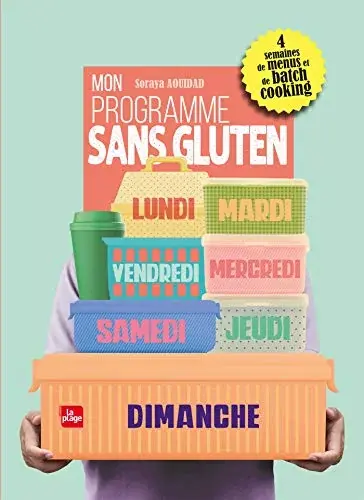 Couverture : Mon programme sans gluten