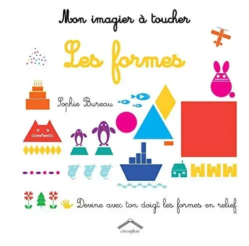 Couverture : Mon imagier à toucher: Les formes