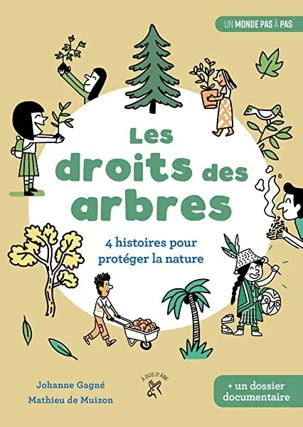 Couverture : Les droits des arbres: 4 histoires pour protéger la nature
