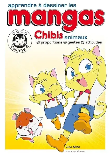 Couverture : Apprendre à dessiner les mangas : les chibis: volume 4