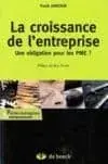 Couverture : La croissance de l’entreprise: Une obligation pour les PME ?