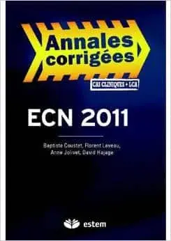 Couverture : Épreuves classantes nationales 2011: Annales corrigées
