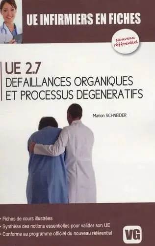 Couverture : Défaillances organiques et processus dégénératifs: UE 2.7