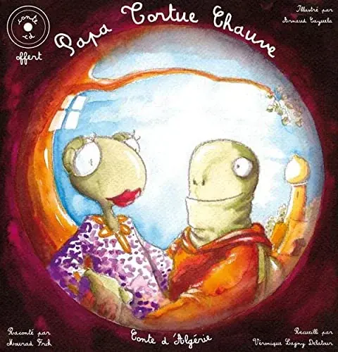 Couverture : Papa tortue chauve: Livre + CD