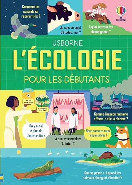 Couverture : L'écologie pour les débutants