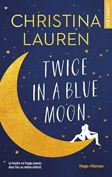 Couverture : Twice in a blue moon