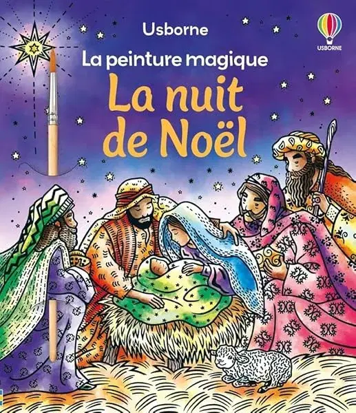 Couverture : La nuit de Noël: La peinture magique: dès 5 ans