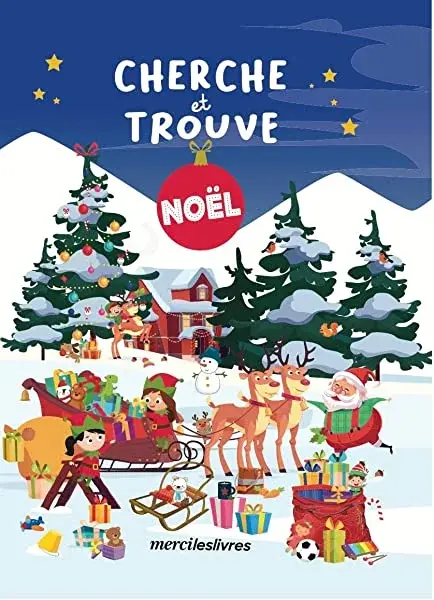 Couverture : Cherche et trouve Noel